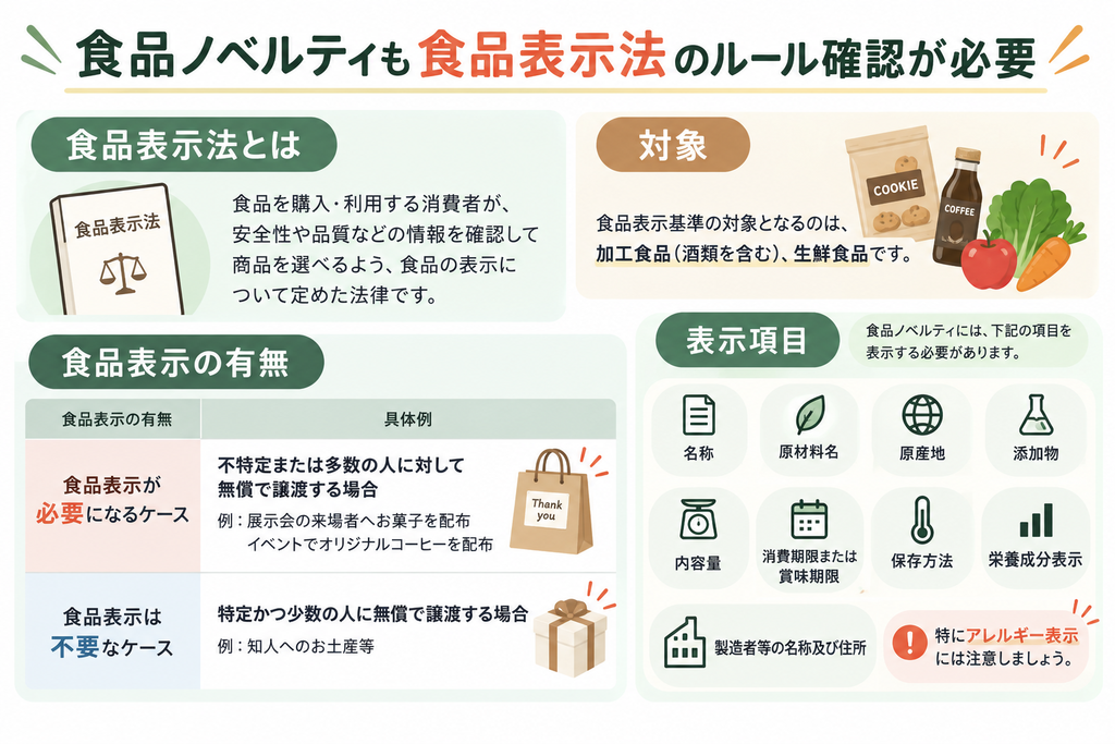 食品ノベルティの窓口